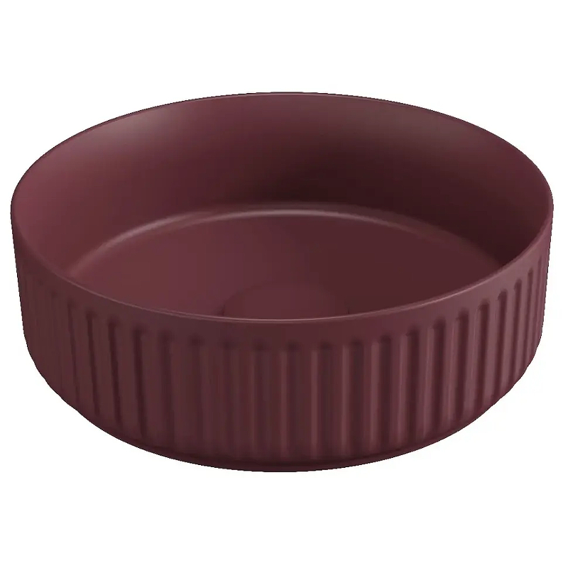 Раковина Isvea Infinity 36 10NF66036-2R цвет Бордовый матовый