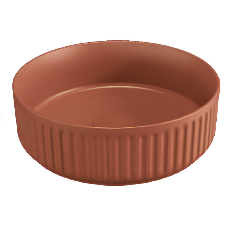 Раковина Isvea Infinity 36 10NF66036-2U цвет Терракотовый матовый