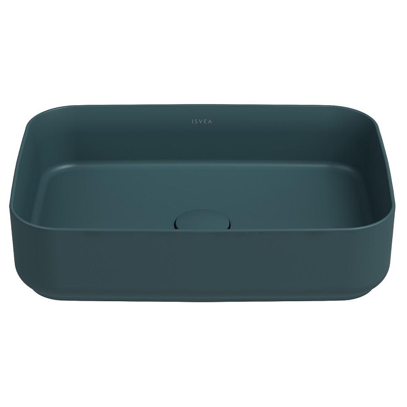 Раковина Isvea Infinity 50 10NF65050-2P цвет Изумрудный матовый
