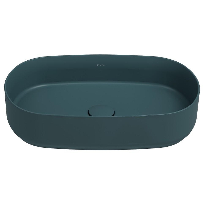 Раковина Isvea Infinity 55 10NF65055-2P цвет Изумрудный матовый