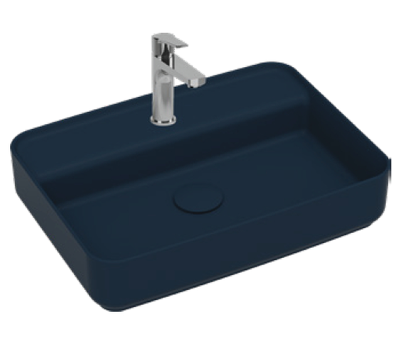 Раковина Isvea Infinity 55 10NF66055-2Z цвет Синий матовый