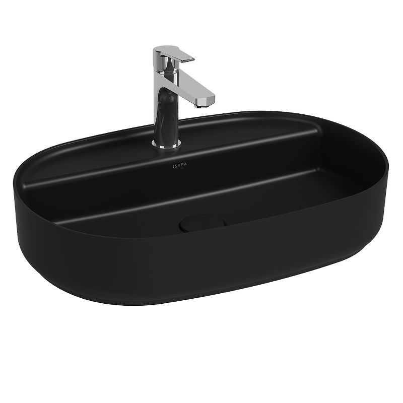 Раковина Isvea Infinity 60 10NF65060-2N цвет Черный матовый