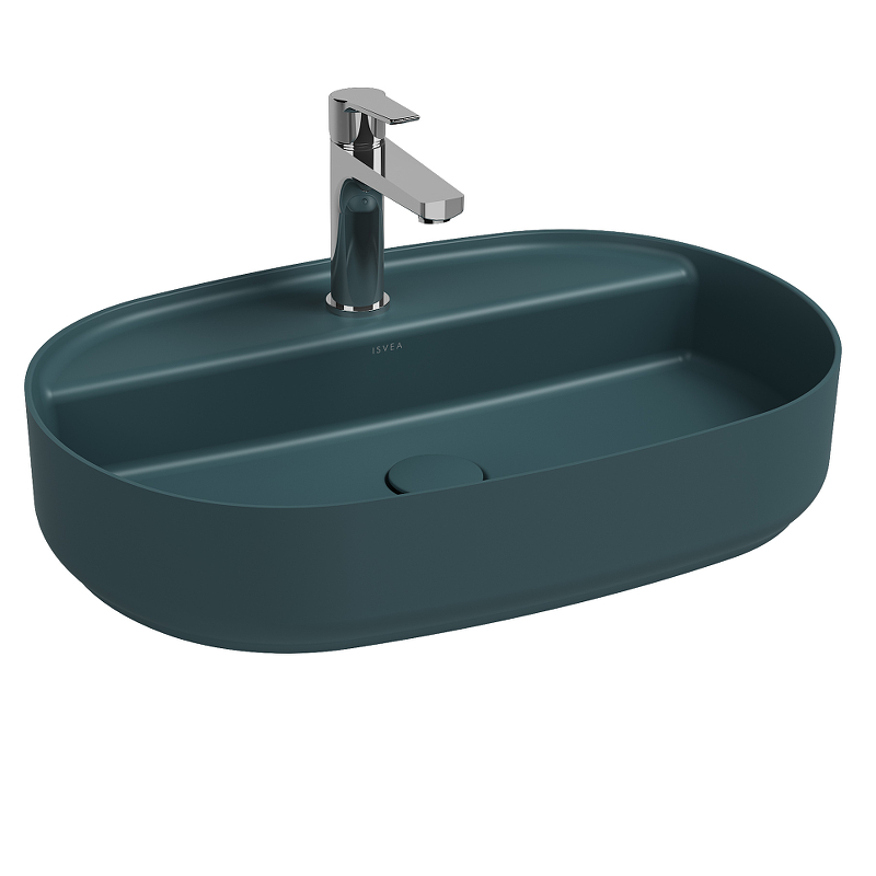 Раковина Isvea Infinity 60 10NF65060-2P цвет Изумрудный матовый