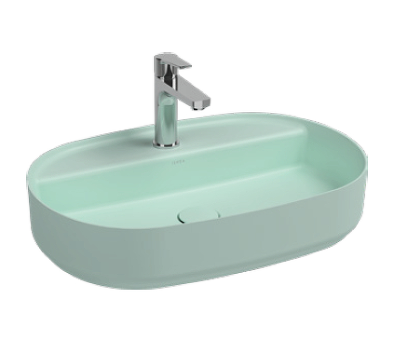 Раковина Isvea Infinity 60 10NF65060-2T цвет Мятно-зеленый матовый
