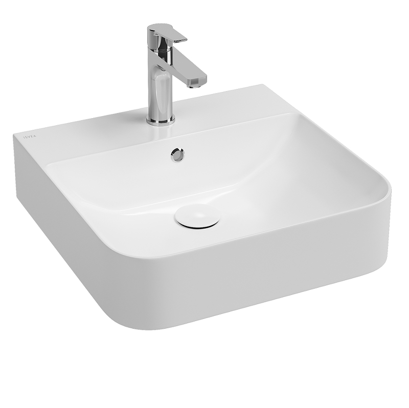 Раковина Isvea Sott'Aqua 51 10SQ51051 цвет Белый