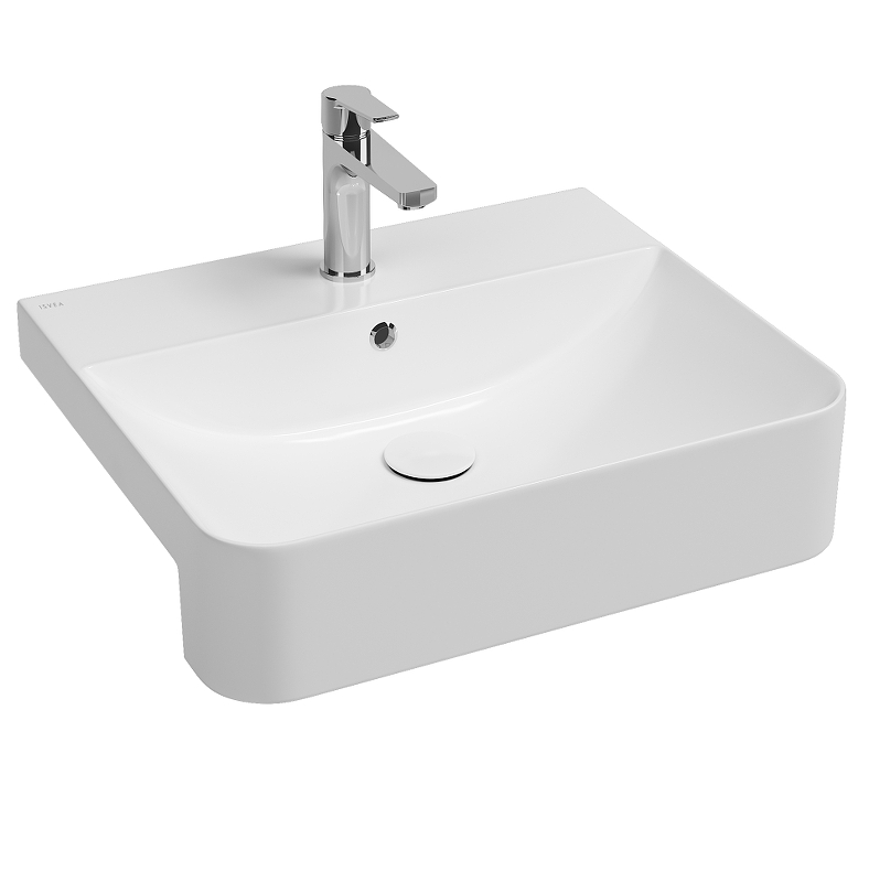 Раковина Isvea Sott'Aqua 59 10SQ51058 цвет Белый