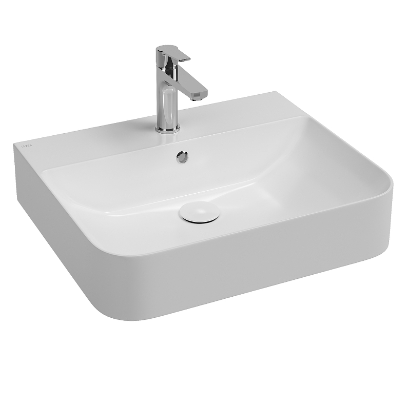 Раковина Isvea Sott'Aqua 61 10SQ51061 цвет Белый