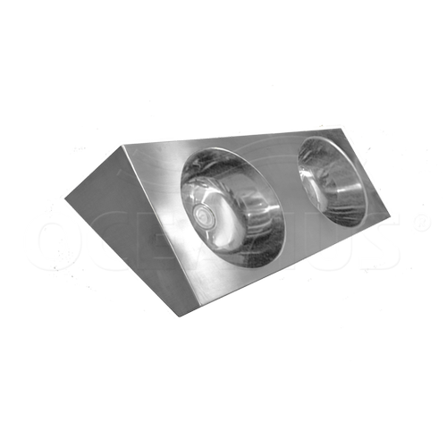 Раковина из нержавейки Oceanus 3-037.2, матовый
