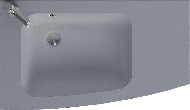 Раковина Jacob Delafon Nona 80 L EB1884RU-DE4 Серая