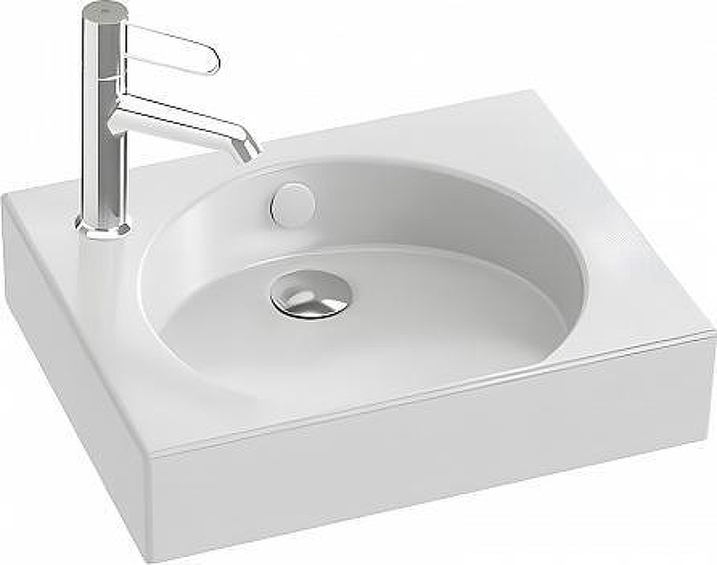 Раковина Jacob Delafon Odeon Rive Gauche 45 EGN112-00 Белая