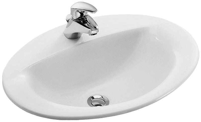 Раковина Jacob Delafon Patio 56 E4155-00 Белая
