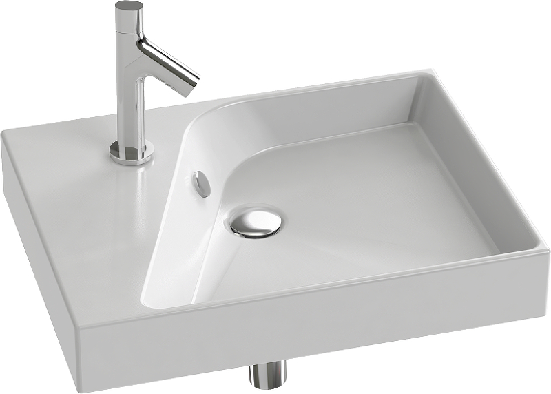 Раковина Jacob Delafon Rythmik 60 EXQ112-00 Белая