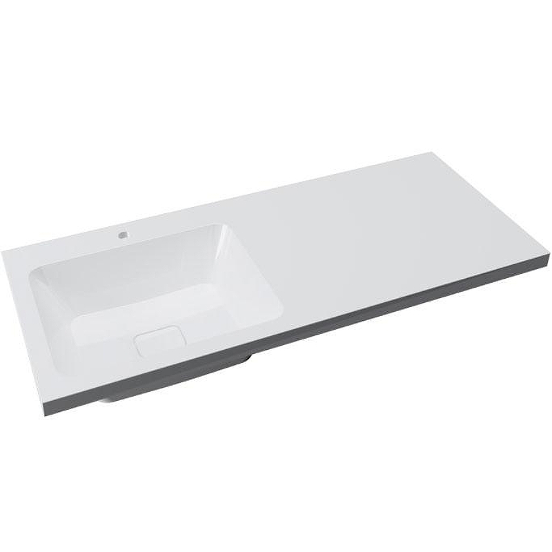 Раковина Madera Kamilla 110 L 4627173210041 с местом под стиральную машину Белая