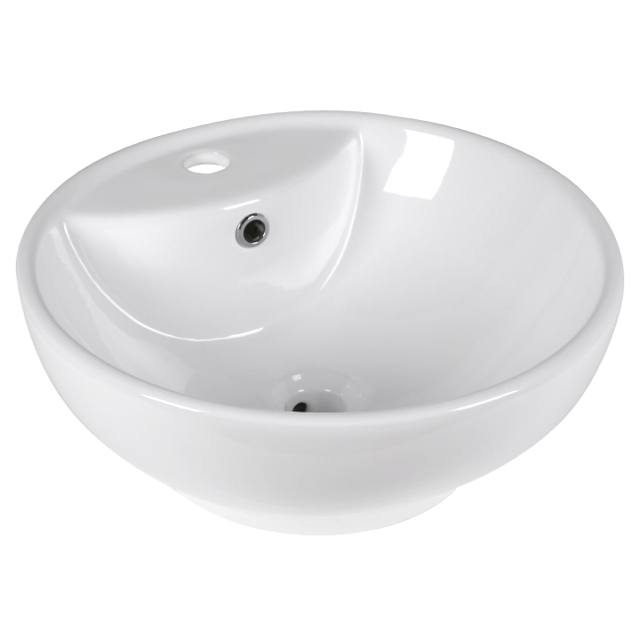 раковина накладная SANITA LUXE Slim 40х20см круг