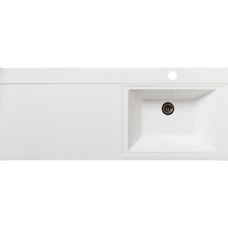Раковина Runo Solo Grande Гамма 120 L 00-00001025 Белая