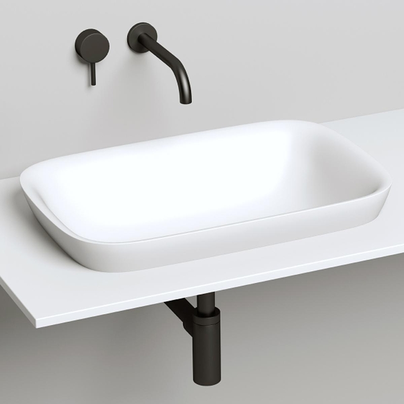 Раковина Salini Marea 02 60 1802202M Белая матовая