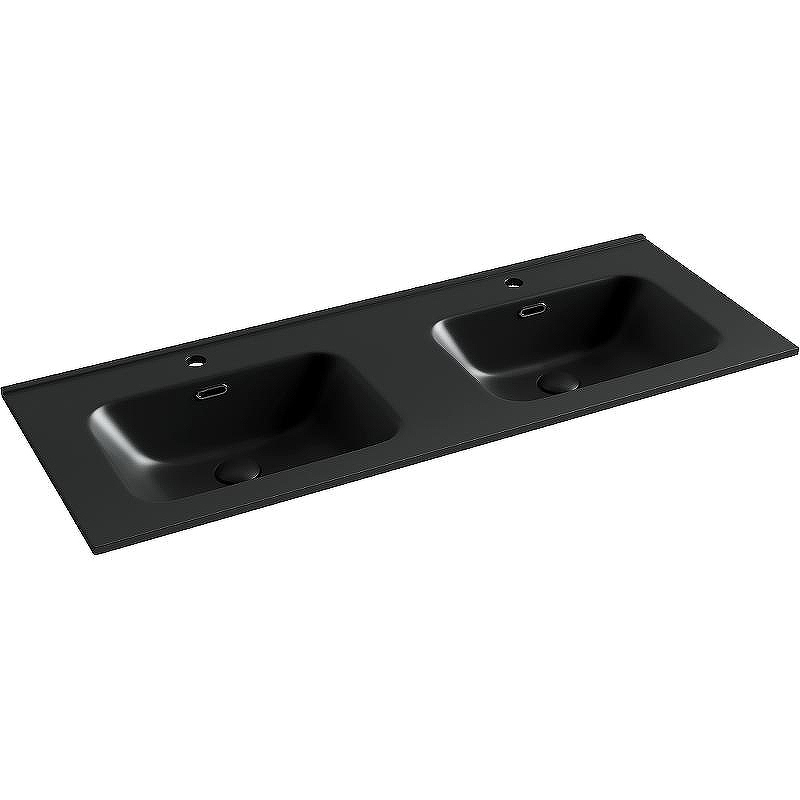 Раковина Sancos Ceramicanova Element 120 CN7004MB двойная Черная матовая