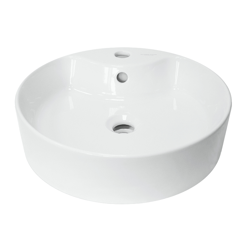 Раковина Sanita Luxe Best Shelf 43 WB.CT/Best/43-C.Shelf/WHT.G/S1 цвет Белый