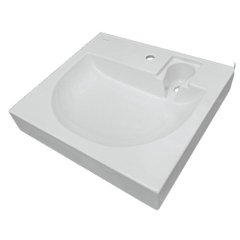 Раковина Sanita Luxe Galaxy 60 WB.WM/Galaxy/60-C/WHT.G/S1 на стиральную машину цвет Белый