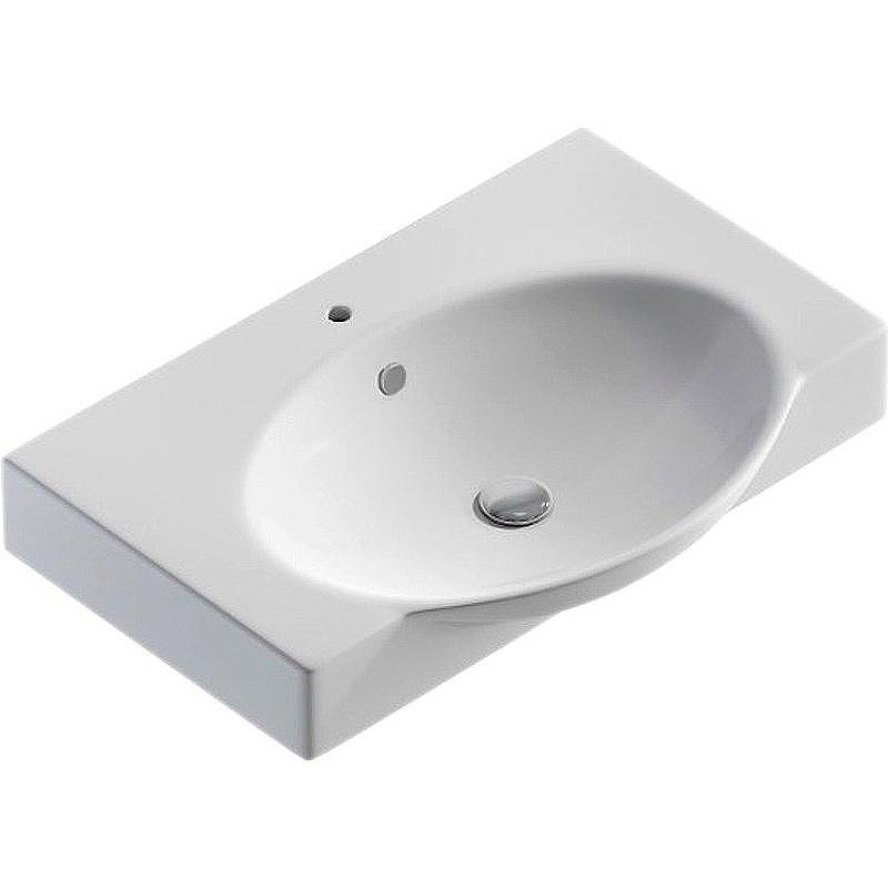 Раковина Sanita Luxe Infinity 65 F01 WB.FN/Infinity/65-C/WHT.G/S1 Белая