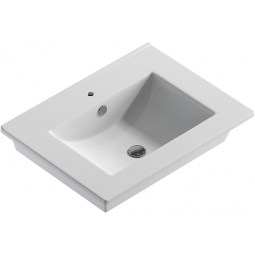 Раковина Sanita Luxe Quadro 60 WB.FN/Quadro/60-C/WHT.G/S1
