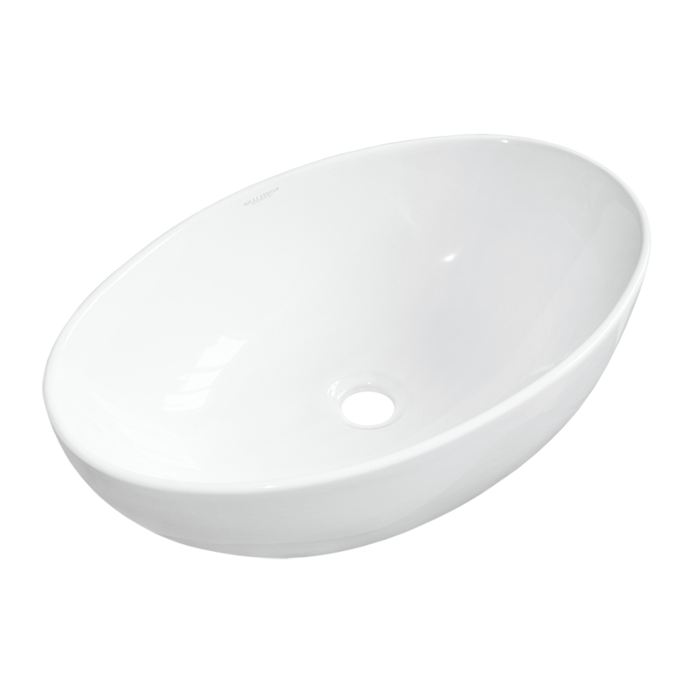 Раковина Sanita Luxe Ringo Slim 53 см накладная белая (RNGSLWB01S)