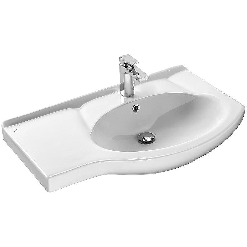 Раковина Santek Коралл 83 L 1WH110225 Белая