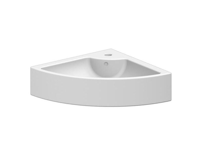 Раковина Scarabeo Square 47 8007/E угловая цвет Белый