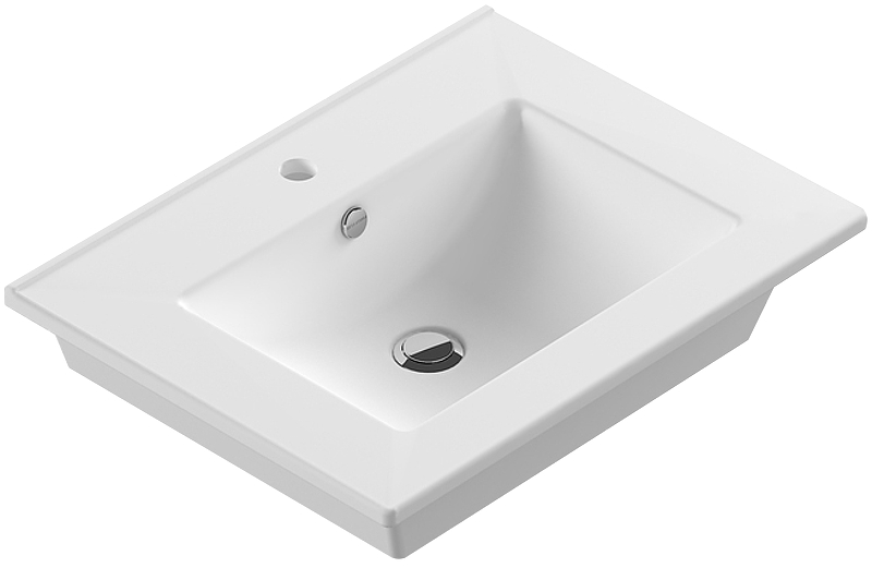 Раковина STWORKI Quadro 61 QDR60SLWB01 цвет Белый