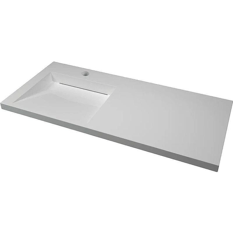 Раковина Style Line Estetus Леон 120 L СС-00002436 с местом под стиральную машину Белая