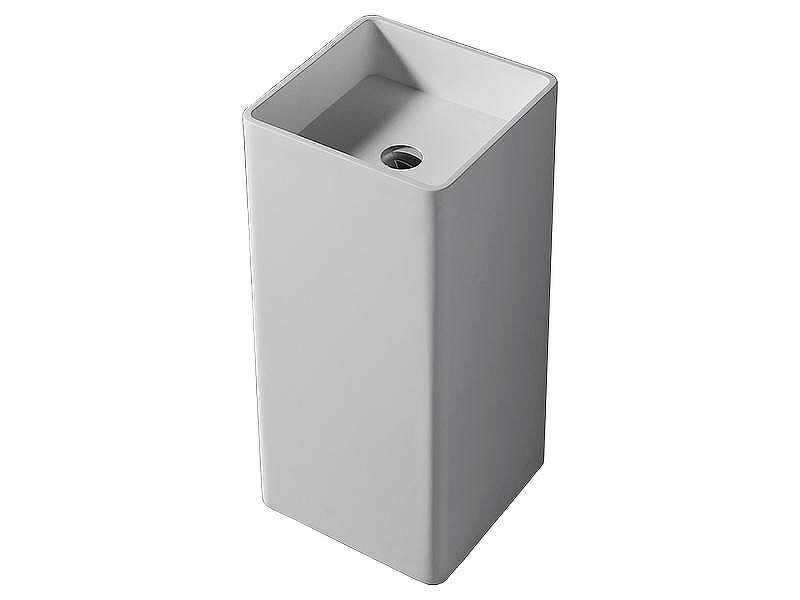 Раковина Uni-Flow Kube 40 FS502-400 Matt White цвет Белый матовый