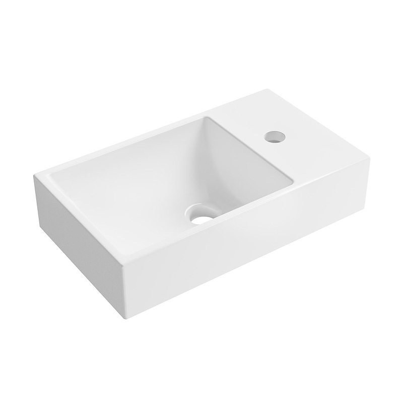 Раковина Wellsee WC Area 45 R 151803000 цвет Белый глянцевый