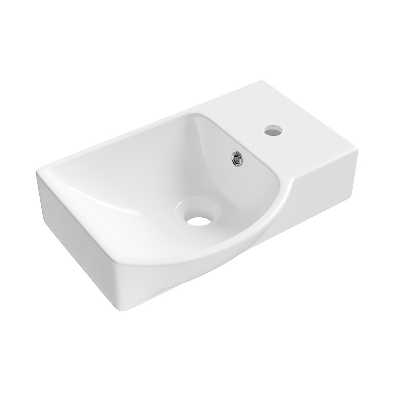 Раковина Wellsee WC Area 45 R 151807000 цвет Белый глянцевый
