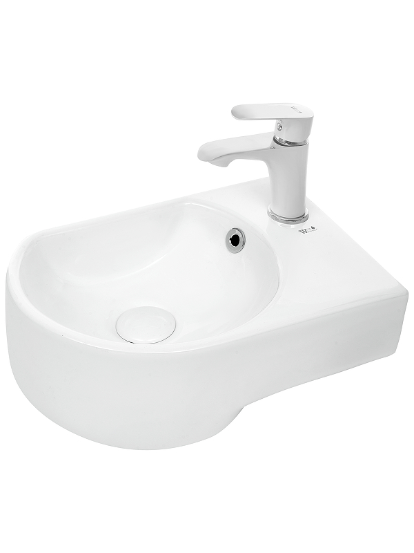 Раковина WeltWasser Aisbach 5014 R 41 10000003877 Белый глянец