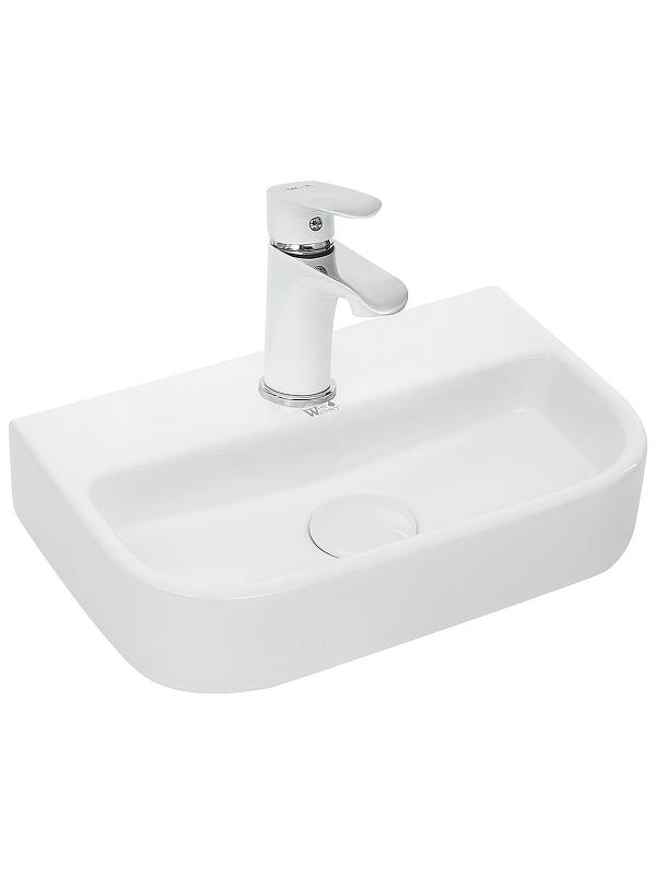 Раковина WeltWasser Aisbach 5075 38 10000003881 Белый глянец