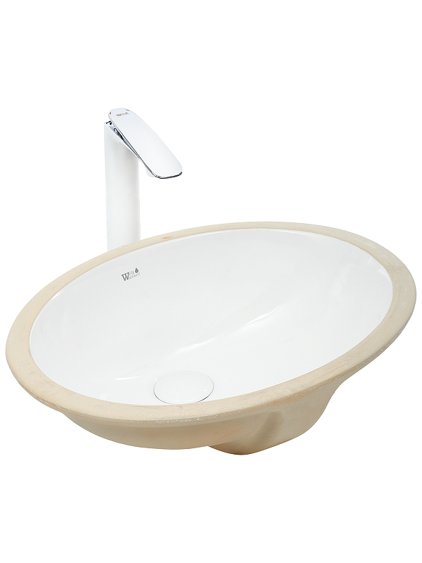Раковина WeltWasser Deilbach 6022 47 10000003898 Белый глянец
