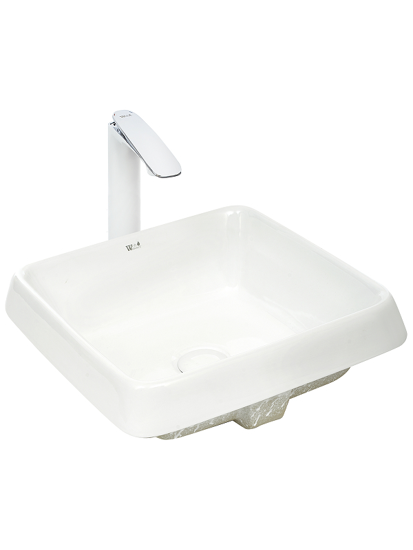 Раковина WeltWasser Deilbach 6042 44 10000004610 Белый глянец