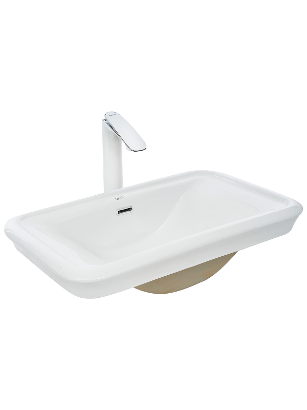 Раковина WeltWasser Deilbach 6044 64 10000003890 Белый глянец