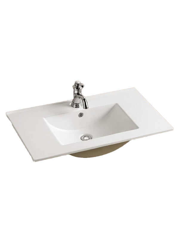Раковина WeltWasser Deilbach 7506 80 10000003902 Белый глянец