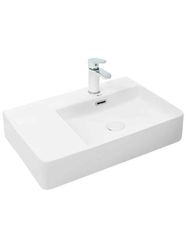 Раковина WeltWasser Elbach 2223 R 60 10000004572 Белый глянец
