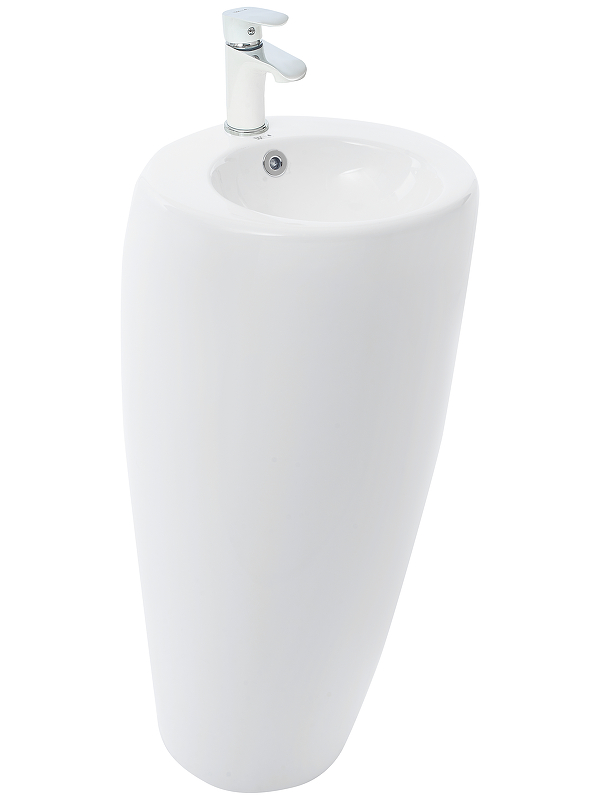 Раковина WeltWasser Leerbach 3838 GL-WT 38 10000005489 Белый глянец