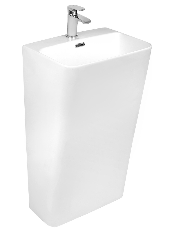 Раковина WeltWasser Leerbach 4438 GL-WT 46 10000005488 Белый глянец
