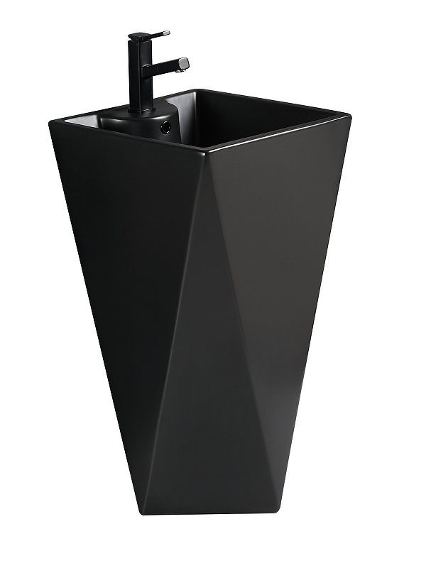 Раковина WeltWasser Leerbach 460 MT-BL 46 10000013336 Черная матовая