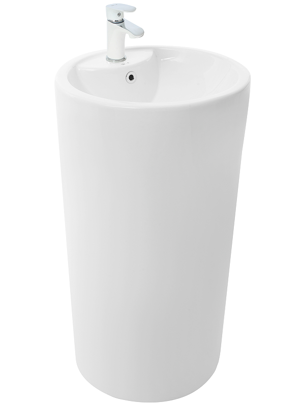 Раковина WeltWasser Leerbach 4646 GL-WT 46 10000005491 Белый глянец