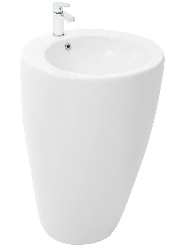 Раковина WeltWasser Leerbach 4949 GL-WT 49 10000008706 Белый глянец