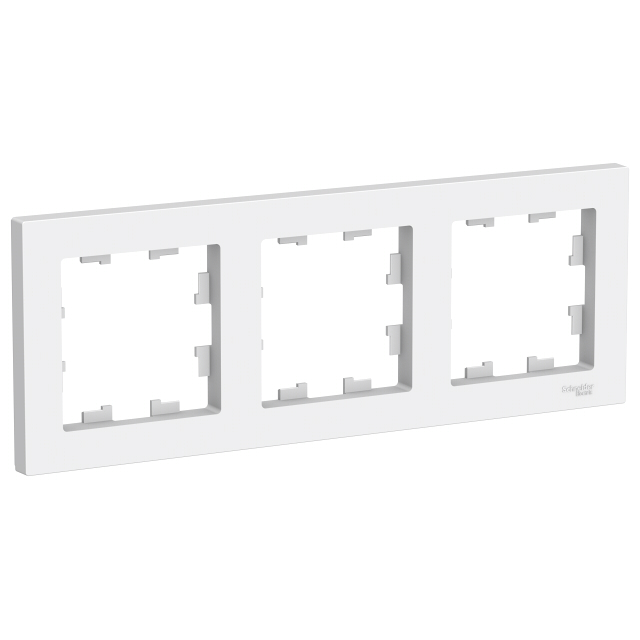 рамка 3 поста SCHNEIDER ELECTRIC Atlas Design белый