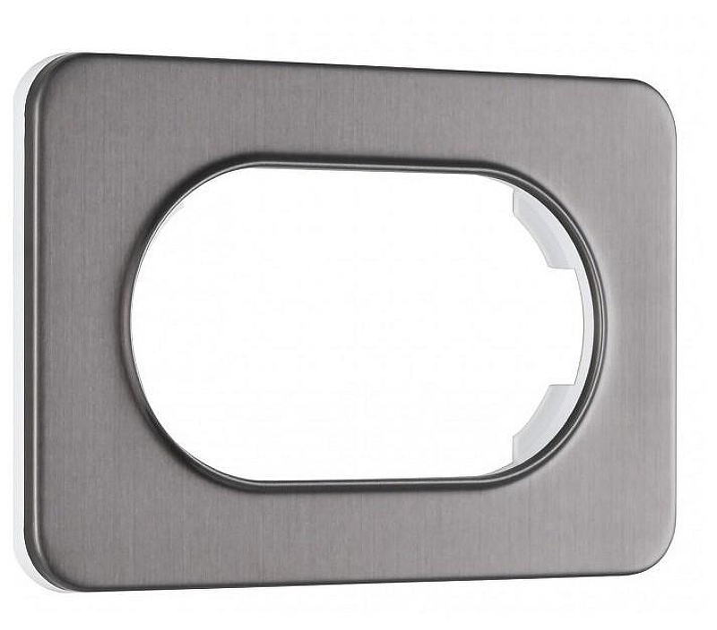Рамка для двойной розетки Arte Milano am-502.07 502.07-double.grey цвет Серый