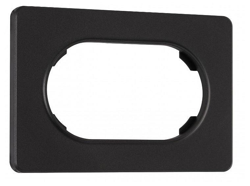 Рамка для двойной розетки Arte Milano am-502.15 502.15-double.black цвет Черный