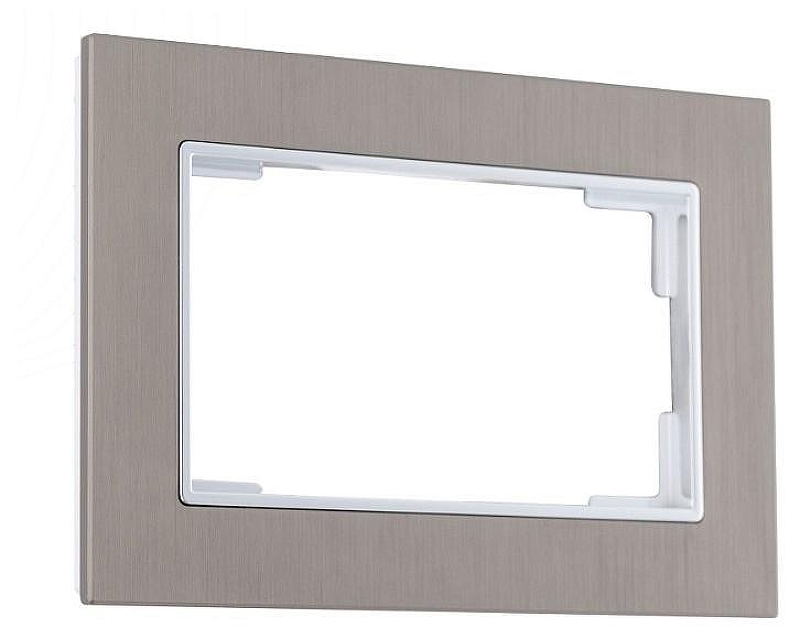 Рамка для двойной розетки Arte Milano am-503.12 503.12-double.grey цвет Серый