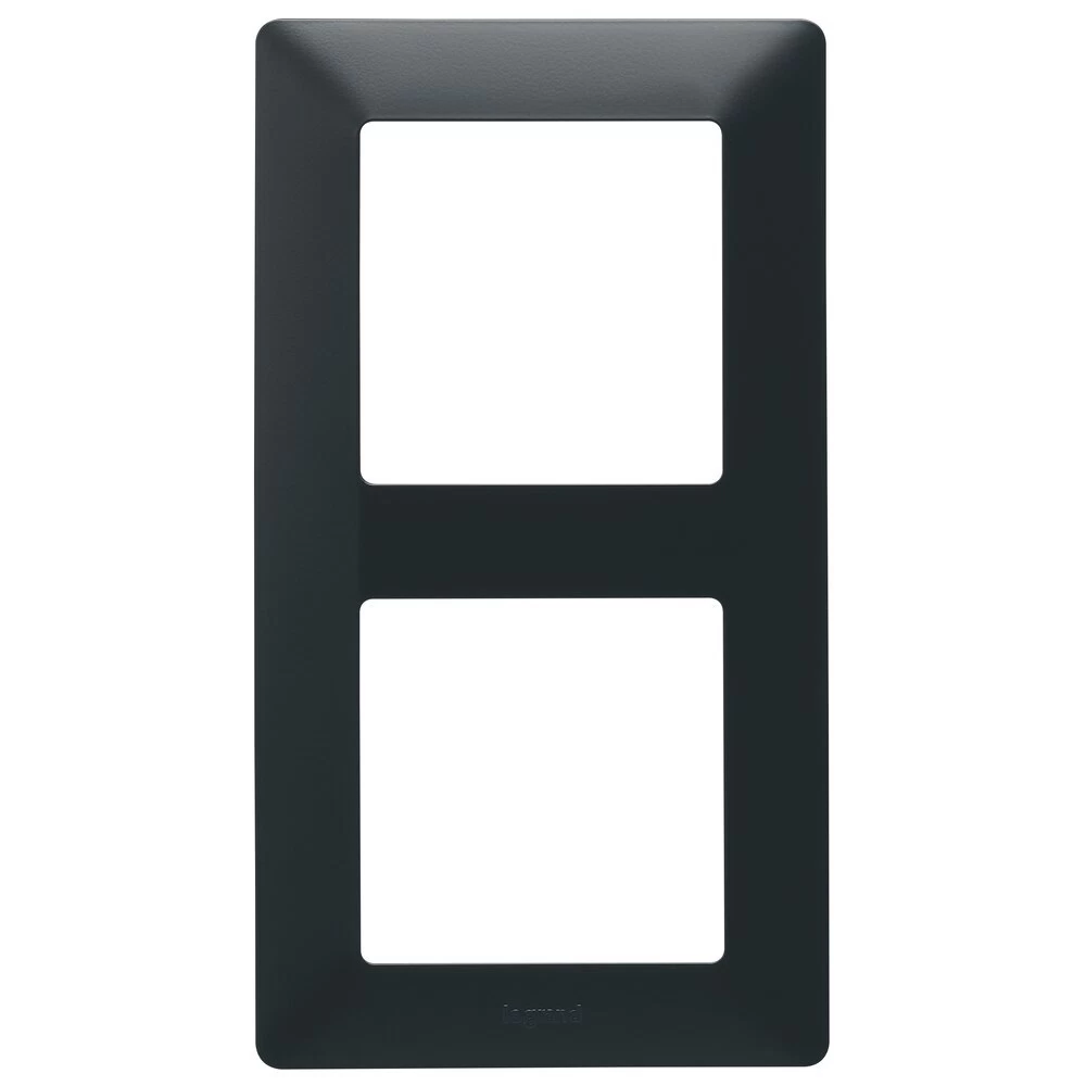 Рамка Legrand Valena Life двухместная антрацит (754252)